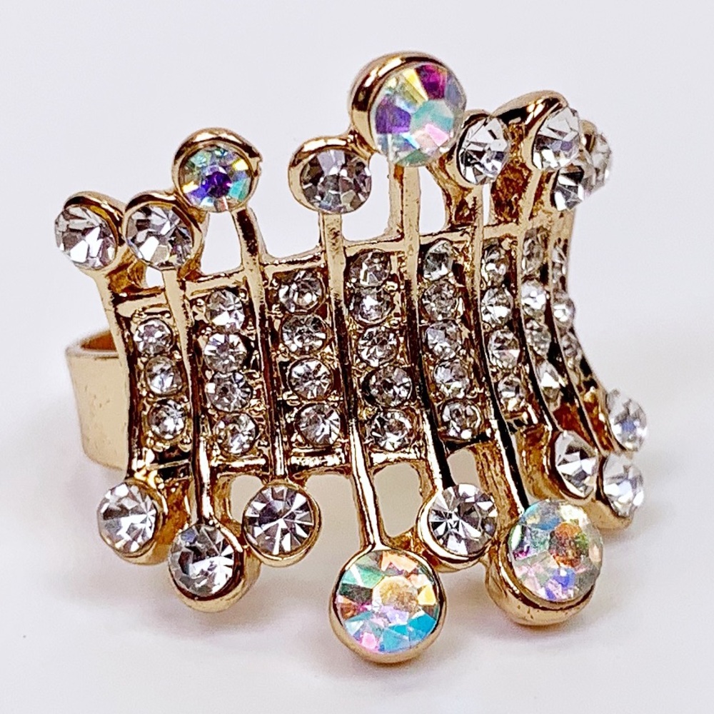 Faux Gold Royal Ring